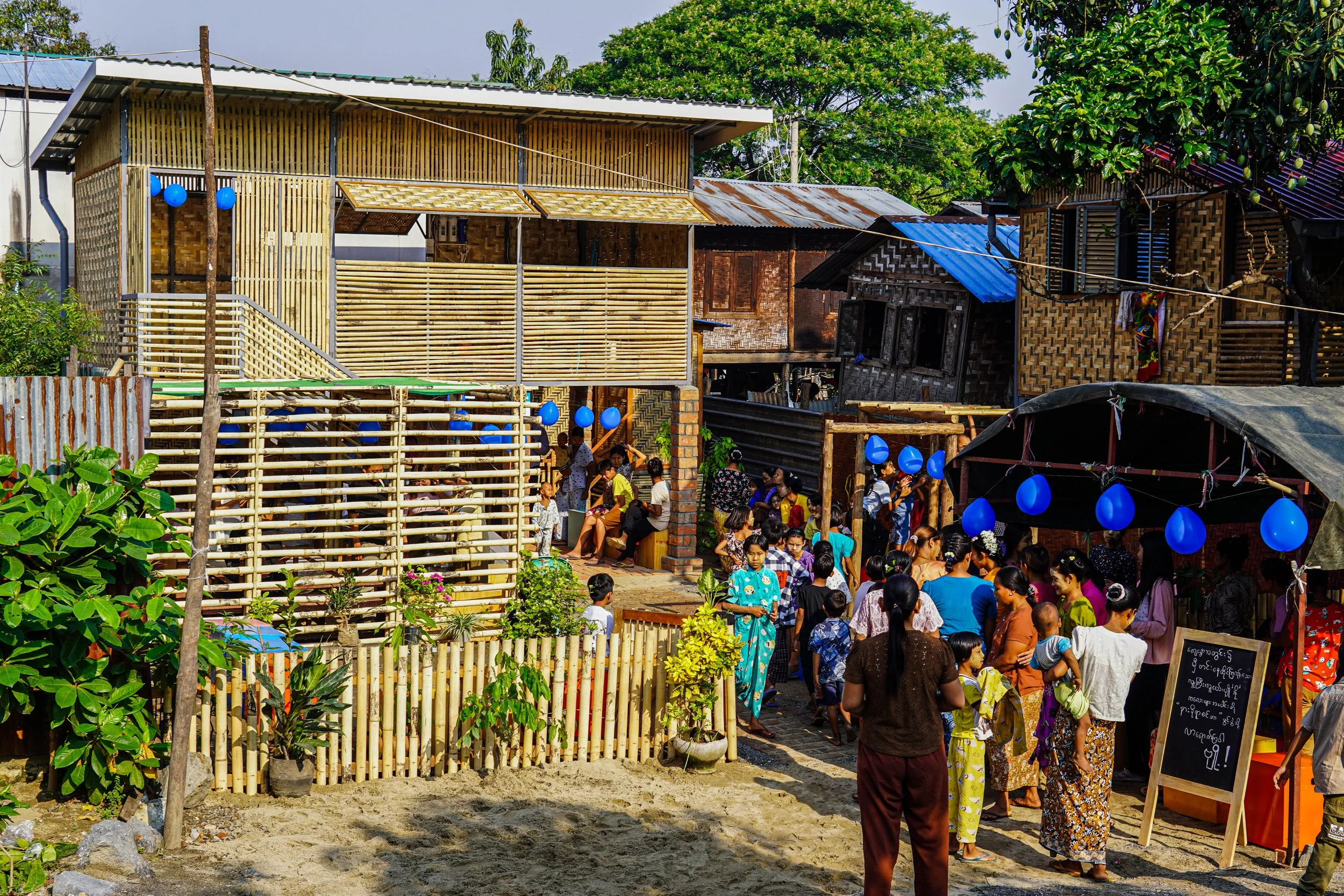 A Space Shaped by Community: Opening a New Community Hub in Amarapura